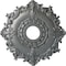 Ekena Millwork Riley Ceiling Medallion (Fits Canopies up to 4 5/8"), 18"OD x 3 1/2"ID x 1 1/2"P, Platinum CM18RLPLS - alternate 1